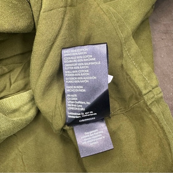 Free People-We the People olive Rebel Knit Oversized Moto Jacket Sz L - Picture 12 of 13